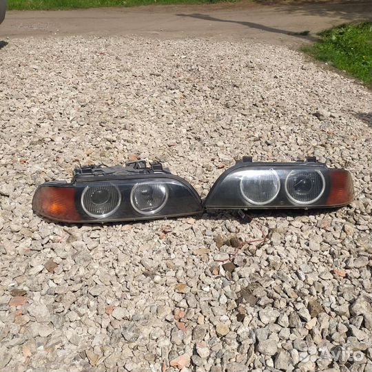 Bmw e39 фары ксенон дорест