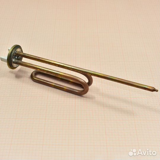 Тэн для водонагревателя 1500W под площадку, 285 мм