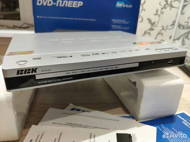 Dvd проигрыватель bbk dv214sl с караоке