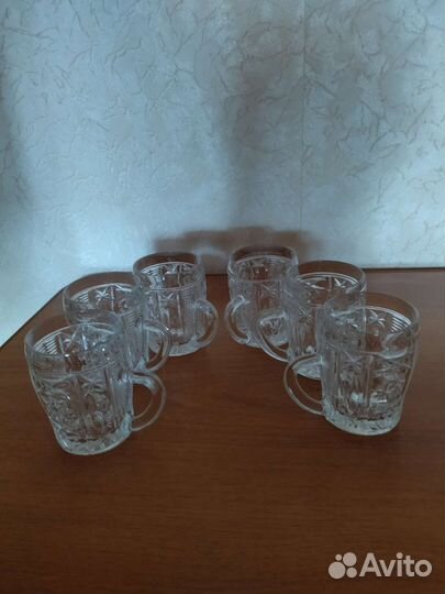 Хрустальные кружки СССР