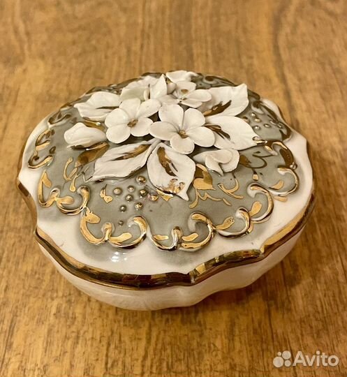 Шкатулка для украшений, фарфор гдр