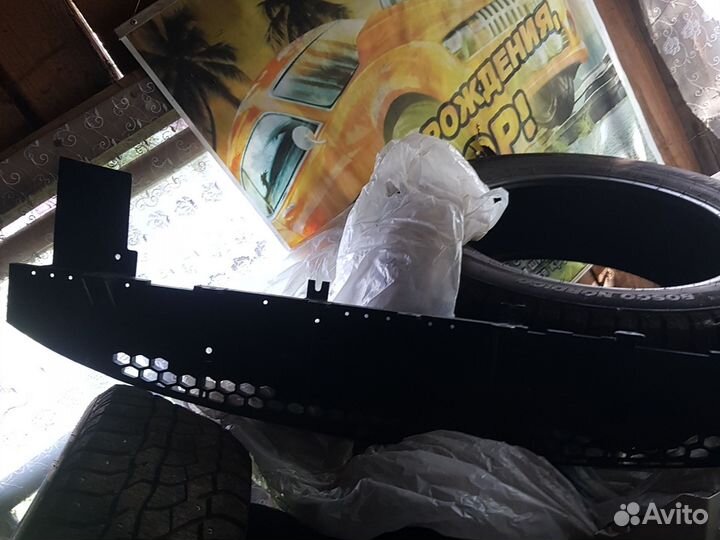 Усилитель пыльник переднего бампера kia cerato