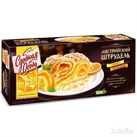 Опт - Пирог Сдобная Особа Австрийский штрудель Ли