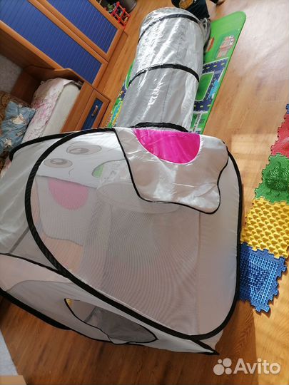 Палатка и игровой тоннель