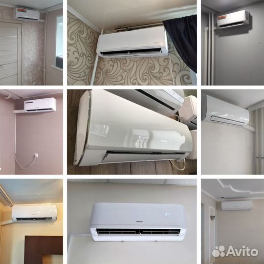 Кондиционеры под ключ, прокладка трасс