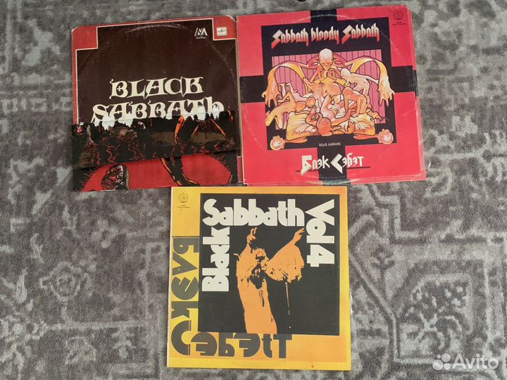 LP Black Sanbath Pink Floyd Dire Straits Omega