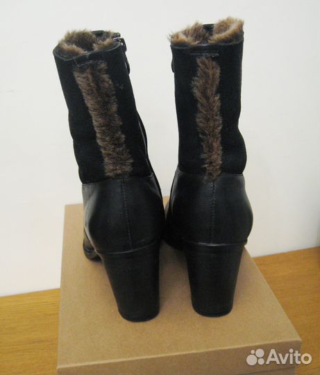Полусапожки зимние, женские 38-39