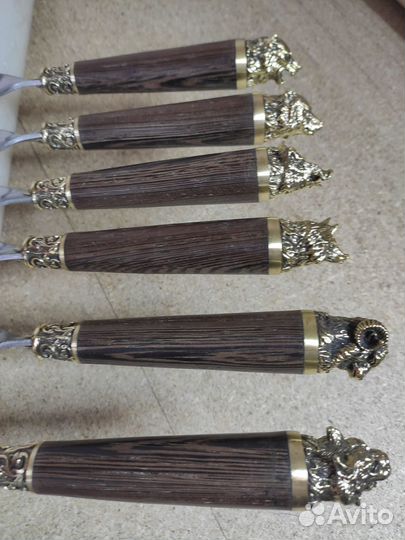 Подарочный набор шампуров Звери