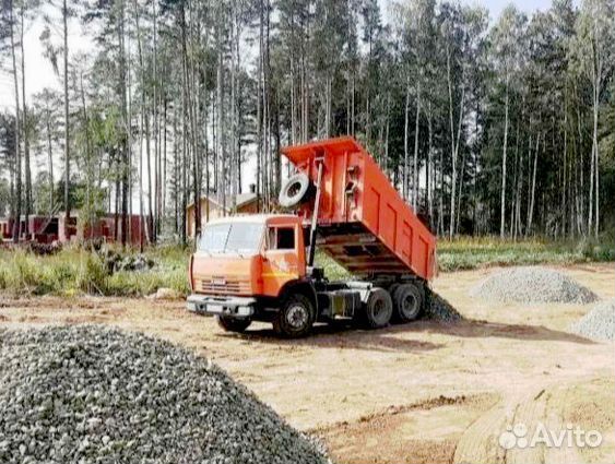 Щебень гравийный с доставкой