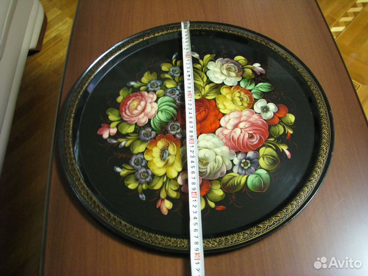 Поднос. Жостово. СССР. 80-е годы