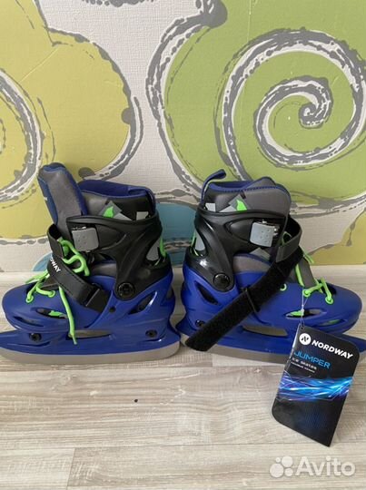 Коньки детские раздвижные