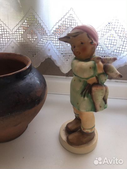 Статуэтка бисквитный фарфор, в стиле Гобель