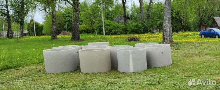 Копка септиков из бетонных колец под ключ