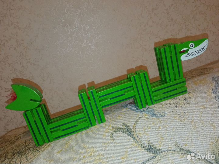 Развивающие пособия. Змейка. Пазлы. Доска раскл 0+