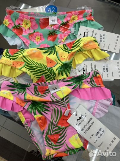 Плавки купальные детские девочка