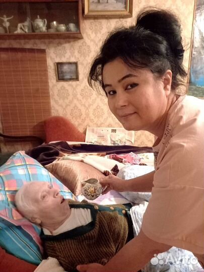 Сиделка с проживанием без посредников