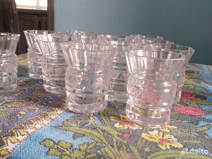 Граненые стопки СССР