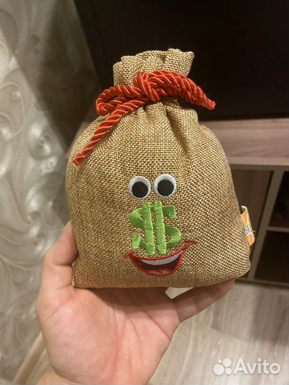 Денежный мешочек поющий музыкальный игрушка