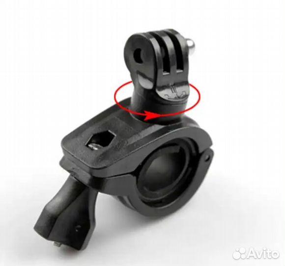 Поворотное крепление на руль GoPro Hero, insta360