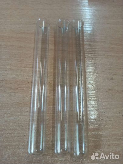 Пробирки стеклянные