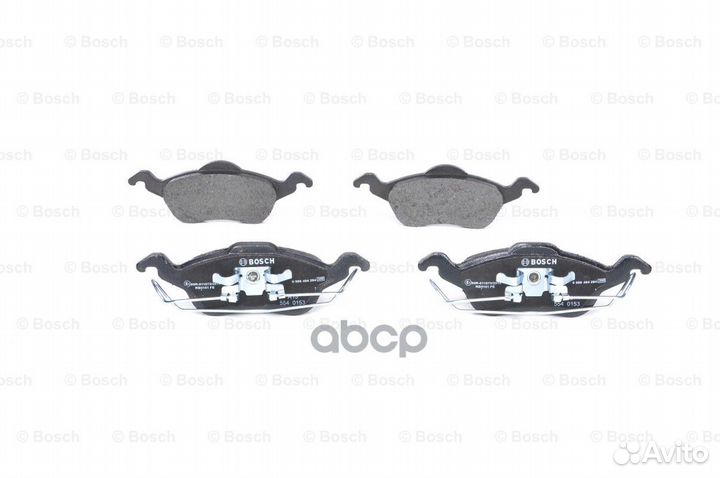 Колодки тормозные дисковые перед 0986494284