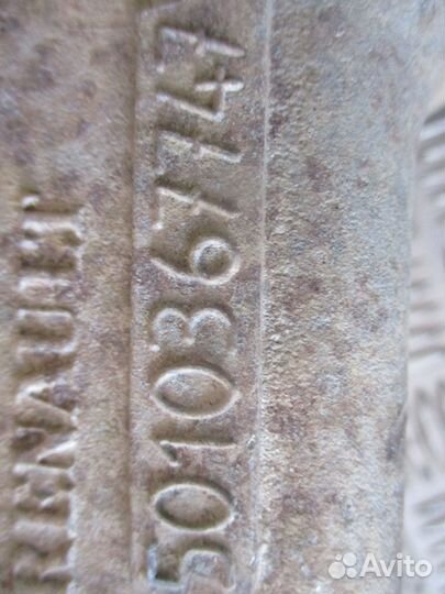 Кронштейн переднего бампера левый renault 50103677