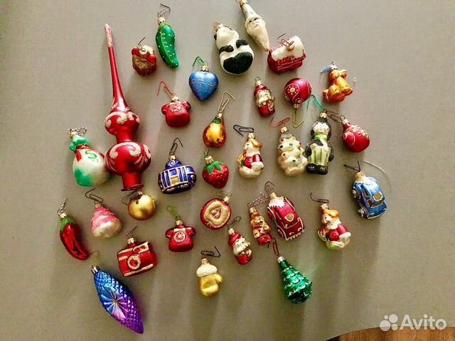 Елочные украшения игрушки