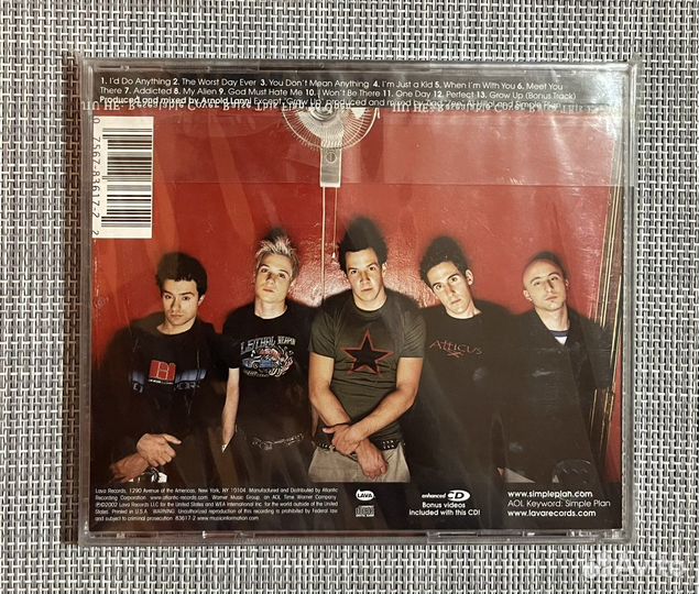 Simple Plan-No Pads,Helmets.Just Balls CD USA