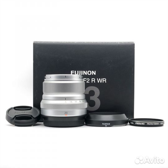 Объектив Fujifilm XF 23mm f/2 R WR Silver