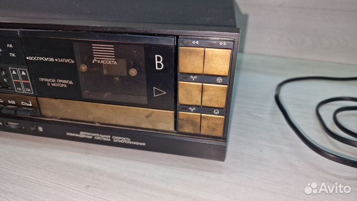 Кассетная дека вега мп-122С