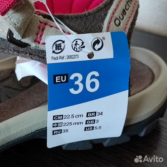 Сандалии женские 36 размер