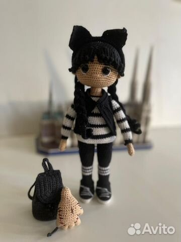 Кукла уэнсдей (уэнздей )