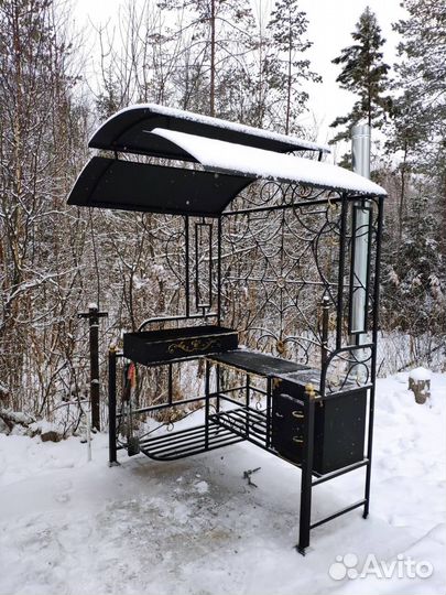 Мангал лофт