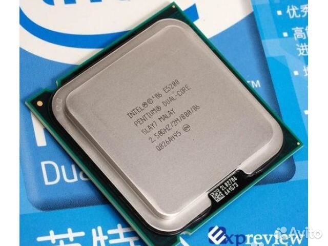 Компьютерный процессор Intel Pentium Dual Core
