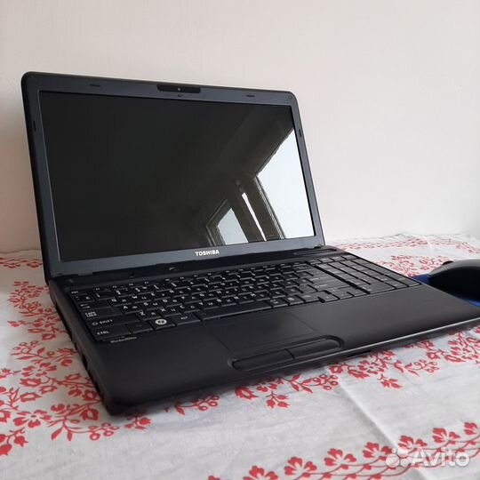 Ноутбук Toshiba в отличном рабочем состоянии