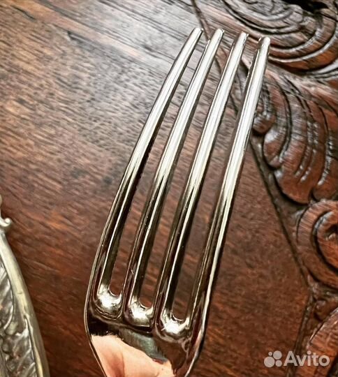 Набор столовых приборов Эгоист Серебро