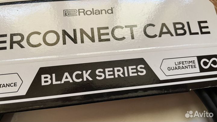 Межблочный кабель jack-xlr(m) 3м roland