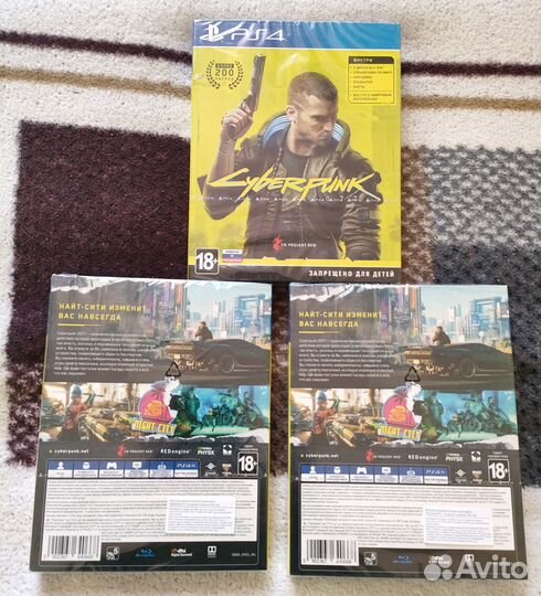 Игра Cyberpunk 2077 для PlayStation 4,5 Новая