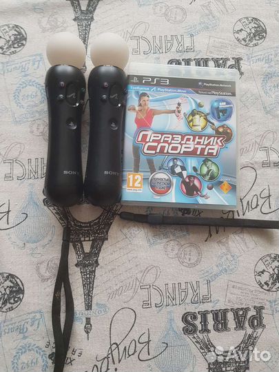 Sony playstation 3 move и playstation eye камера