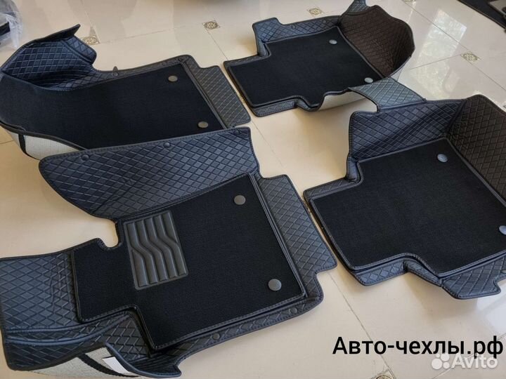 3Д Коврики Hyundai Equus - Genesis - Sonata black