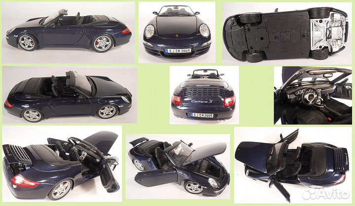 Машинки 1:18, 1:24 металл, литье. Из США