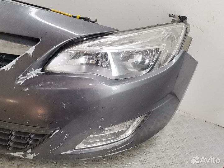 Бампер (ноускат) для Opel Astra J R0B2F12K1V1