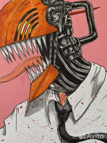 Картина на холсте на твердой основе