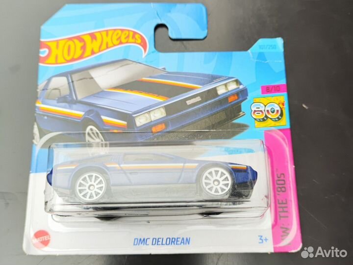 Hot wheels delorean