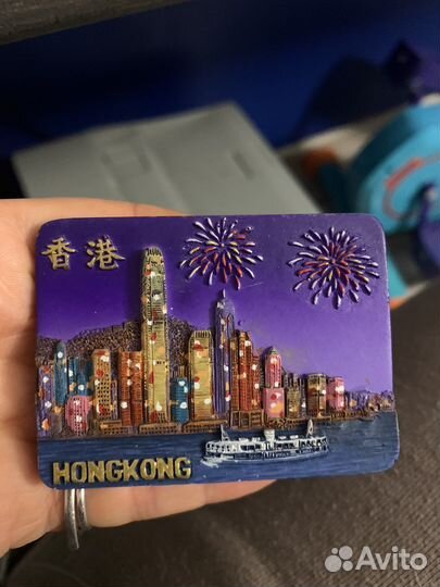 Магниты на холодильник Гонконг