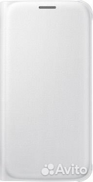 Оригинал Чехол Flip Wallet для Samsung S6 (белый)