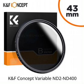 K&F Concept Variable ND2-ND400 (43mm) в наличии