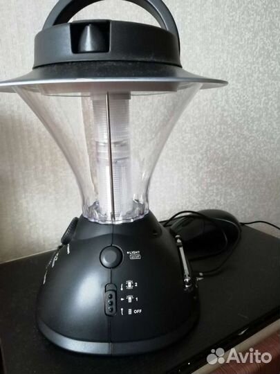 Новый динамо-фонарь походный