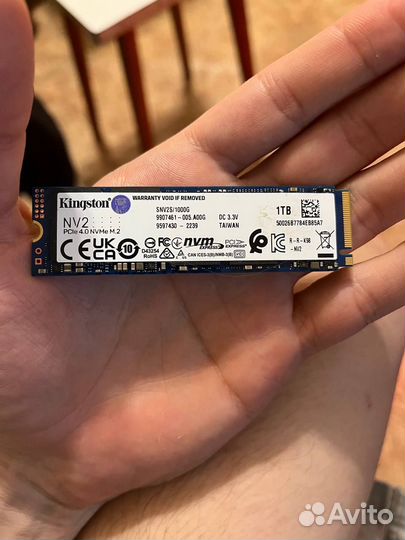 Ssd kingston 1tb m2