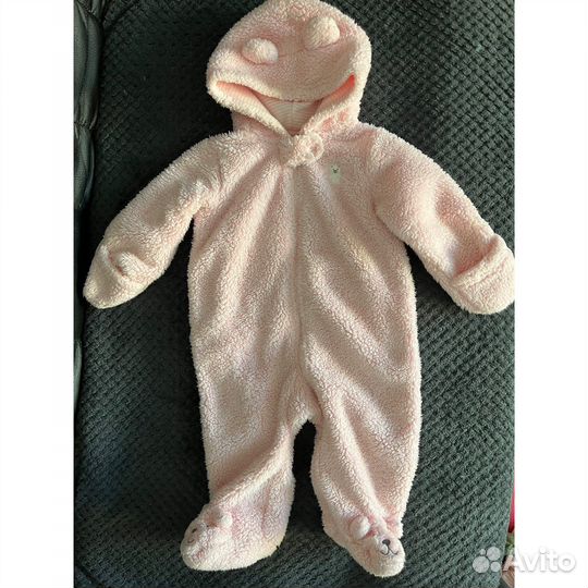 Комбинезон утепленный 68 для девочки Carter's